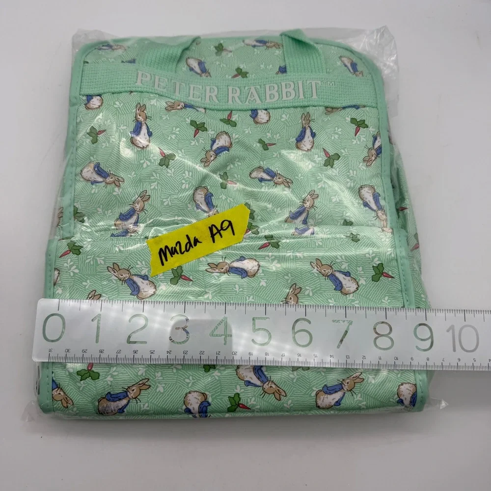 VTG Peter Rabbit Enfamil Insulated Bottle‎ Bag Mint Green Beatrix Potter